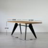 Vitra（ヴィトラ） / EM Table（wood） W1800mm / ナチュラルオーク・オイル仕上げ / テーブル