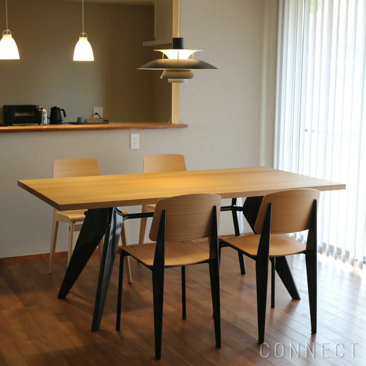 Vitra（ヴィトラ） / EM Table（wood） W1800mm / ナチュラルオーク・オイル仕上げ / テーブル