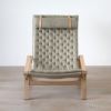 CARL HANSEN & SON（カール・ハンセン＆サン） / FK10 / オーク材・ホワイトオイル仕上げ・ナチュラルキャンバス / ラウンジチェア