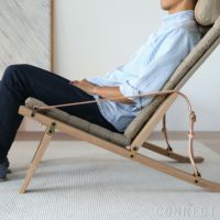 CARL HANSEN & SON（カール・ハンセン＆サン） / FK10 / オーク材・ホワイトオイル仕上げ・ナチュラルキャンバス / ラウンジチェア