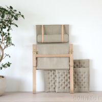 CARL HANSEN & SON（カール・ハンセン＆サン） / FK10 / オーク材・ホワイトオイル仕上げ・ナチュラルキャンバス / ラウンジチェア
