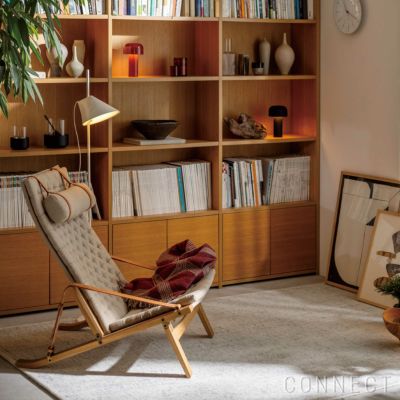 公式ビジュアルブックプレゼント》CARL HANSEN & SON（カール・ハンセン＆サン） / FK631115F / FK BOOKCASE  SYSTEM / キャビネット / オーク材・オイル仕上げ | CONNECT