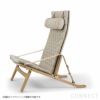 CARL HANSEN & SON（カール・ハンセン＆サン） / FK10 PLICO CHAIR（プリコチェア） / オーク材・オイル仕上げ・ナチュラルキャンバス / ラウンジチェア