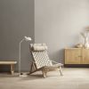 CARL HANSEN & SON（カール・ハンセン＆サン） / FK10 PLICO CHAIR（プリコチェア） / オーク材・オイル仕上げ・ナチュラルキャンバス / ラウンジチェア