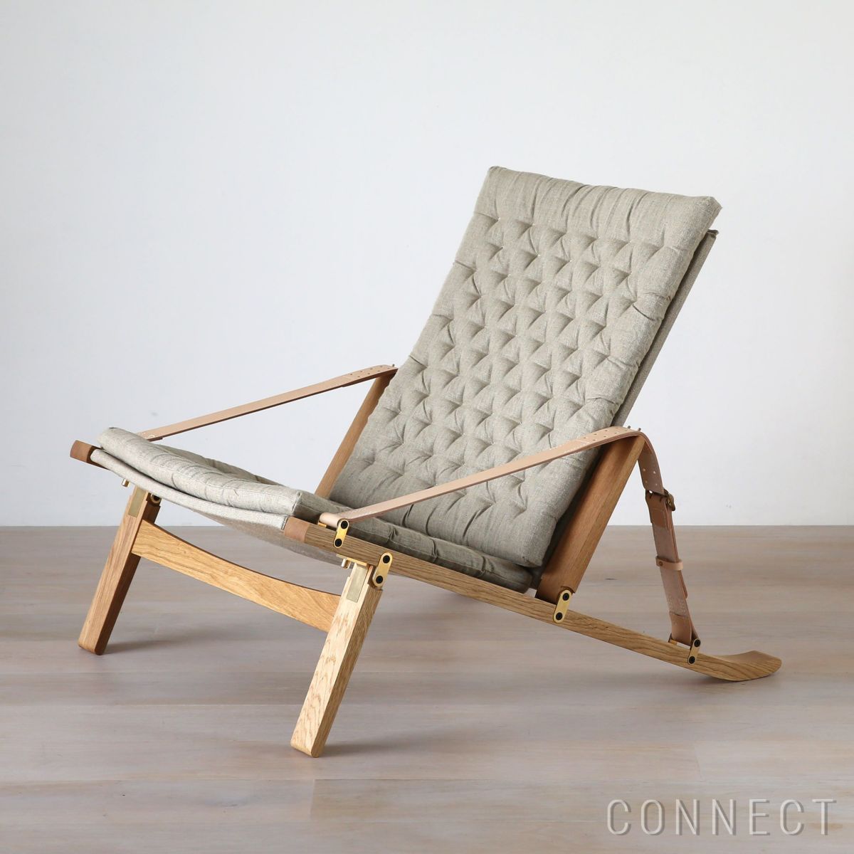 CARL HANSEN & SON（カール・ハンセン＆サン） / FK11 PLICO CHAIR（プリコチェア） / オーク材・オイル仕上げ・ナチュラルキャンバス / ラウンジチェア