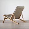 CARL HANSEN & SON（カール・ハンセン＆サン） / FK11 PLICO CHAIR（プリコチェア） / オーク材・オイル仕上げ・ナチュラルキャンバス / ラウンジチェア