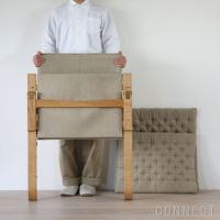 CARL HANSEN & SON（カール・ハンセン＆サン） / FK11 PLICO CHAIR（プリコチェア） / オーク材・オイル仕上げ・ナチュラルキャンバス / ラウンジチェア