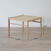 CARL HANSEN & SON（カール・ハンセン＆サン） / OW449 COLONIAL COFFEE TABLE（コロニアル・コーヒーテーブル） / オーク材・ホワイトオイル仕上げ