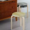 【CONNECT別注】【限定100脚】artek（アルテック） × JOHANNA GULLICHSEN（ヨハンナ・グリクセン） / STOOL 60 （スツール60） / バーチ材 / 座面・Fabric Contract