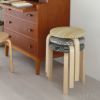 【CONNECT別注】【限定100脚】artek（アルテック） × JOHANNA GULLICHSEN（ヨハンナ・グリクセン） / STOOL 60 （スツール60） / バーチ材 / 座面・Fabric Contract