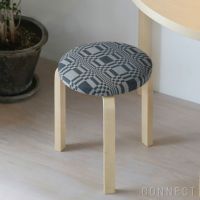 【CONNECT別注】【限定100脚】artek（アルテック） × JOHANNA GULLICHSEN（ヨハンナ・グリクセン） / STOOL 60 （スツール60） / バーチ材 / 座面・Fabric Contract