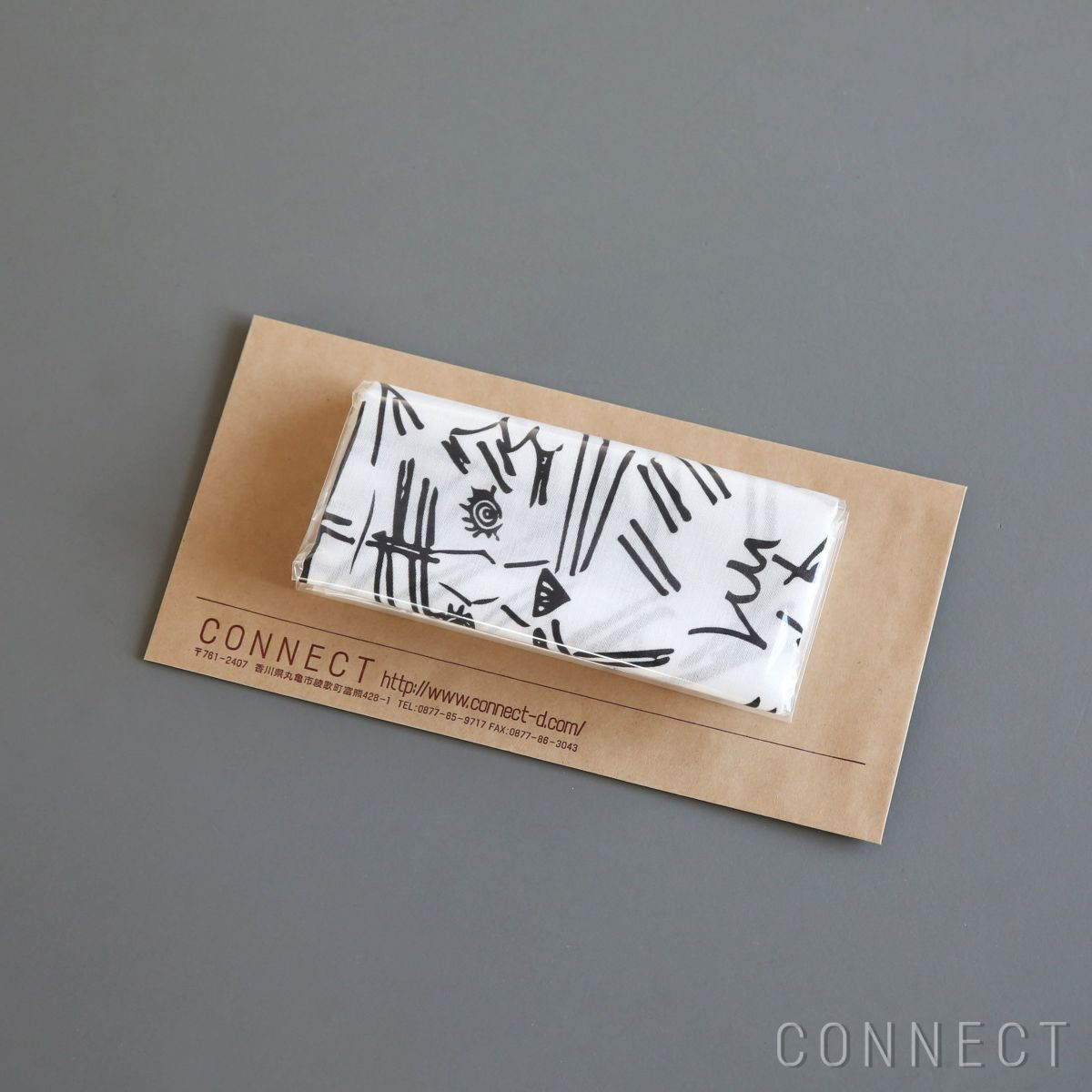 数量限定】山口一郎描きおろし / 寅（とら）ハンカチ