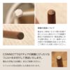 CONNECTセレクトダイニングセットCARL HANSEN & SON（カール・ハンセン＆サン） BA103 ホワイトラミネート天板（オーク材・オイル仕上げ）＋ CH24 / Yチェア （ワイチェア） ビーチ材・ソープ仕上げ【SH45cm】