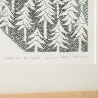 【数量限定】KLIPPAN（クリッパン）×mina perhonen（ミナ ペルホネン） / AKIRA MINAGAWA Art Collection Poster 2022”HOUSE IN THE FOREST 22” / A3サイズ / アートポスター