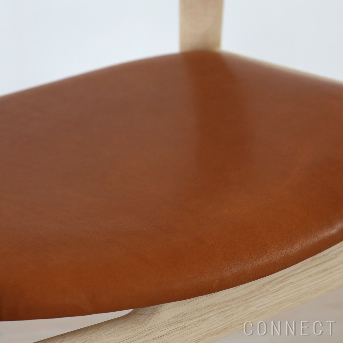 PP Mobler（PPモブラー） / PP58 チェア / オーク材・ソープ仕上げ / レザー / Vacona Cognac