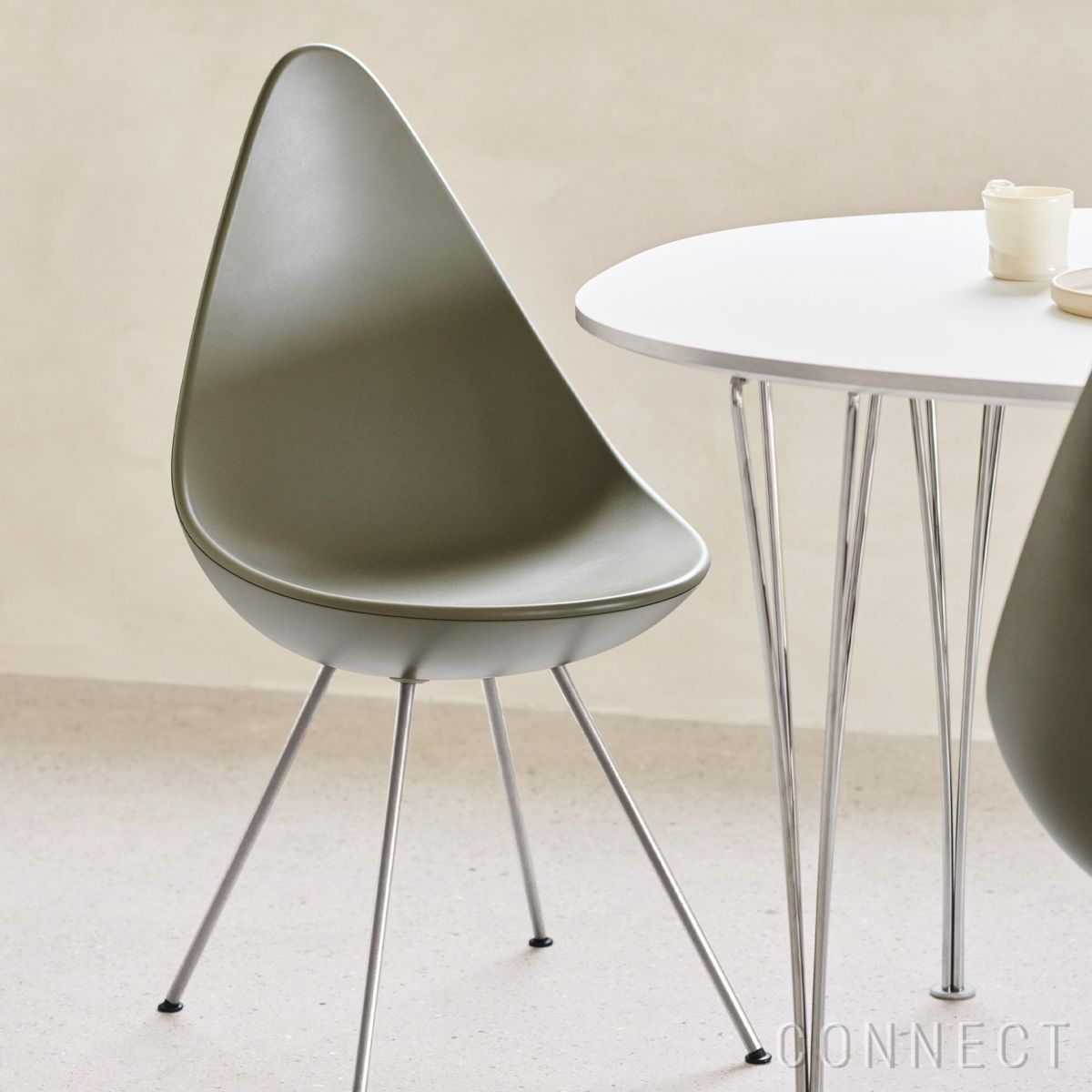 FRITZ HANSEN（フリッツ・ハンセン） / DROP（ドロップチェア） / オリーブグリーン