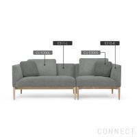 CARL HANSEN & SON （カール・ハンセン＆サン） / EMBRACE SOFA（エンブレイスソファ）セット / E311・E310 / オーク材・オイル仕上げ / Hallingdal（ハリンダル）