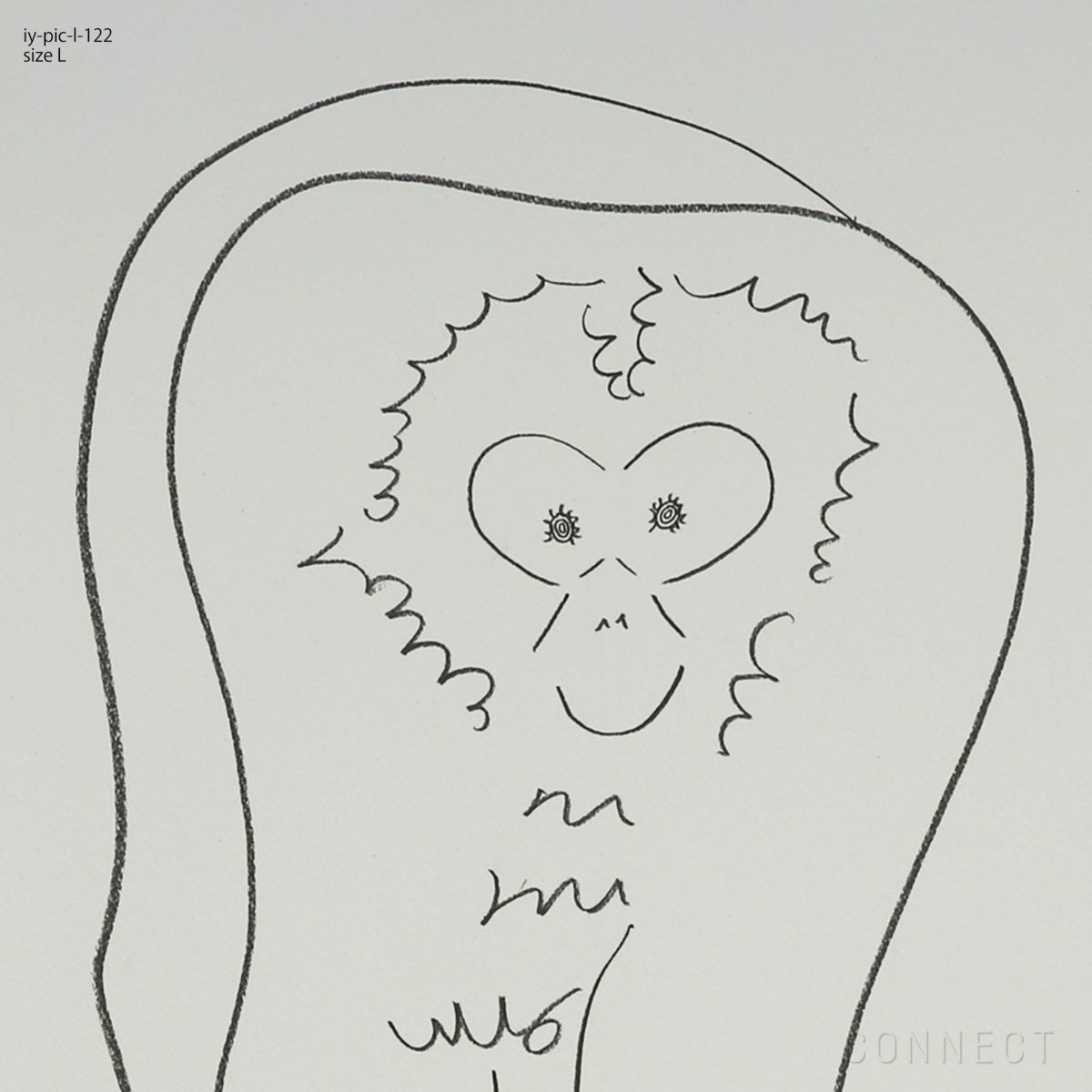 山口一郎 / Lサイズ / 猿 / iy-pic-l-122