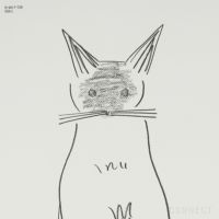 山口一郎 / Lサイズ / シャム猫 / iy-pic-l-126