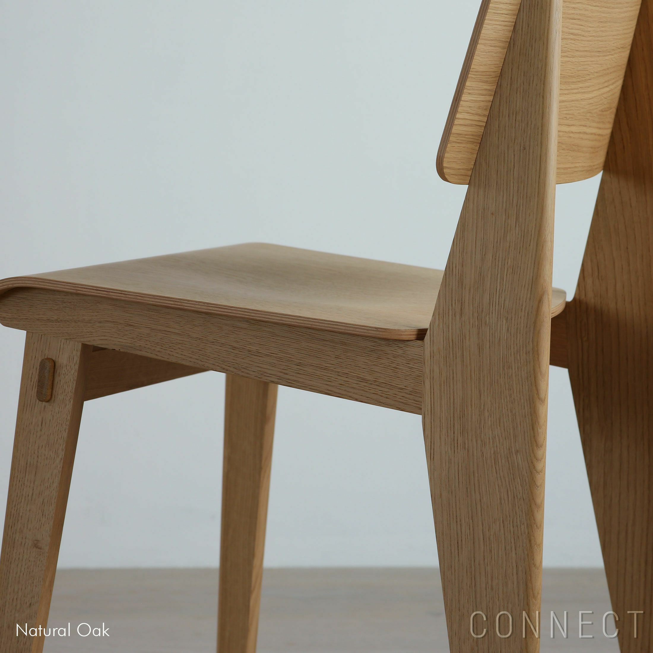 Vitra（ヴィトラ） / Chaise Tout Bois（シェーズ トゥ ボワ） / ナチュラルオーク・ダークオーク / 日本仕様・SH43cm / チェア