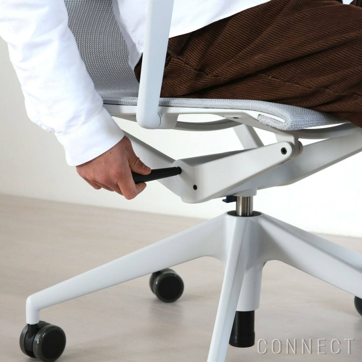 Vitra（ヴィトラ） / Physix（フィジックス） / Trioknit 07 silver grey / ソフトグレーベース / デスクチェア