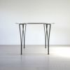 FRITZ HANSEN（フリッツ・ハンセン） / TABLE SERIES（テーブルシリーズ）B612 / スーパー楕円テーブル / ブラウンオッタワ / ブラウンブロンズ脚