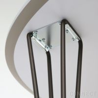 FRITZ HANSEN（フリッツ・ハンセン） / TABLE SERIES（テーブルシリーズ）B612 / スーパー楕円テーブル / ブラウンオッタワ / ブラウンブロンズ脚