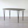 FRITZ HANSEN（フリッツ・ハンセン） / TABLE SERIES（テーブルシリーズ）B612 / スーパー楕円テーブル / グレー / ブラウンブロンズ脚