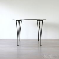 FRITZ HANSEN（フリッツ・ハンセン） / TABLE SERIES（テーブルシリーズ）B612 / スーパー楕円テーブル / グレー / ブラウンブロンズ脚