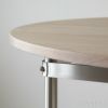 CARL HANSEN & SON（カール・ハンセン＆サン） / CH388 / オーク材・ホワイトオイル仕上げ・ステンレススチール脚 &#216;120cm / ダイニングテーブル