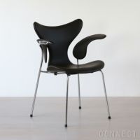 FRITZ HANSEN（フリッツ・ハンセン） / LILY（リリー） / アームチェア / ソフトレザー / ブラックブラウン