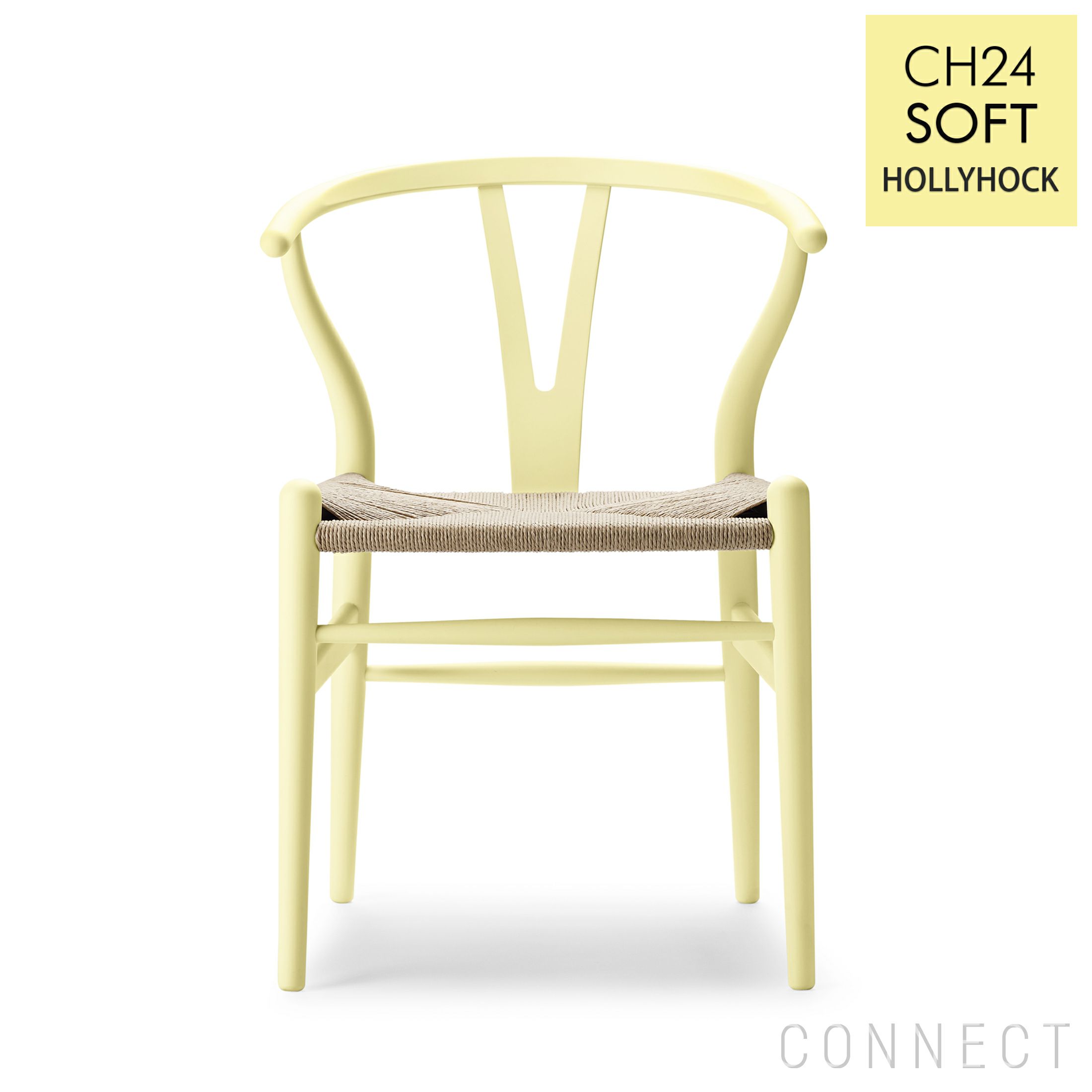 CARL HANSEN & SON （カール・ハンセン＆サン） / CH24 SOFT BY ILSE CRAWFORD / HOLLYHOCK（ホリーホック） / 限定Yチェアソフト（ワイチェア） ビーチ材・マットカラー