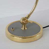 FRITZ HANSEN（フリッツ・ハンセン） / KAISER idell（カイザー・イデル） / Luxus テーブルランプ・デスクスタンド / イージーグレー・真鍮（無加工）