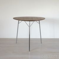 FRITZ HANSEN（フリッツ・ハンセン） / EGG TABLE（エッグテーブル） / ウォルナット / クローム脚