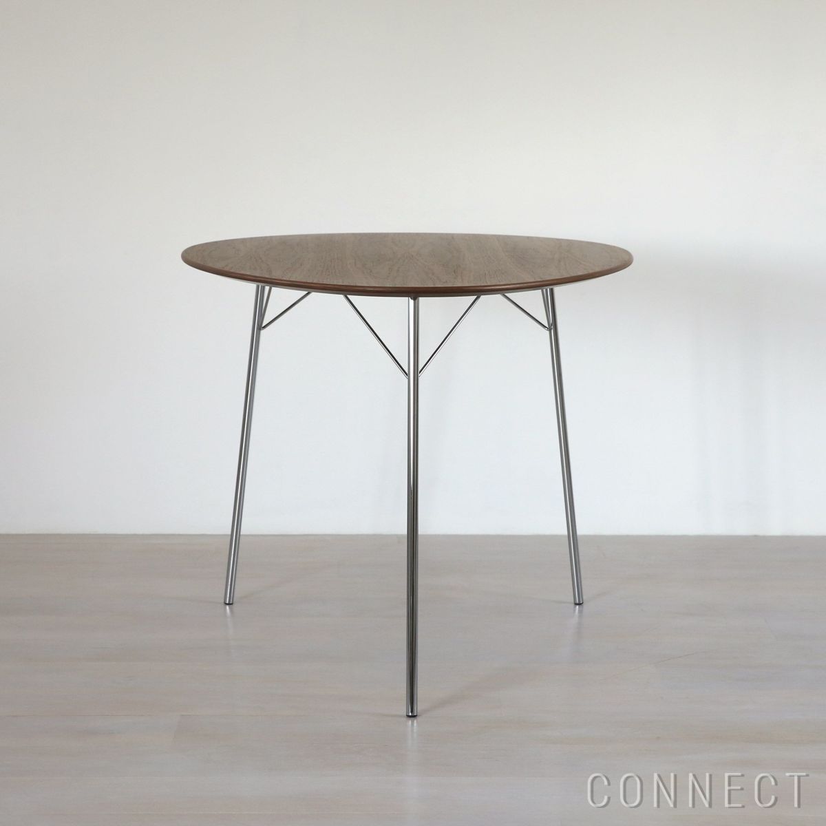 FRITZ HANSEN（フリッツ・ハンセン） / EGG TABLE（エッグテーブル） / ウォルナット / クローム脚