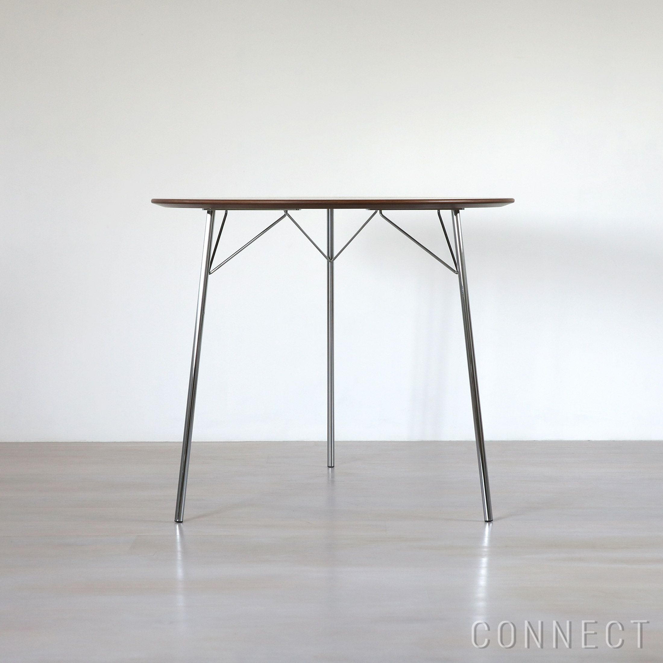 FRITZ HANSEN（フリッツ・ハンセン） / EGG TABLE（エッグテーブル） / ウォルナット / クローム脚