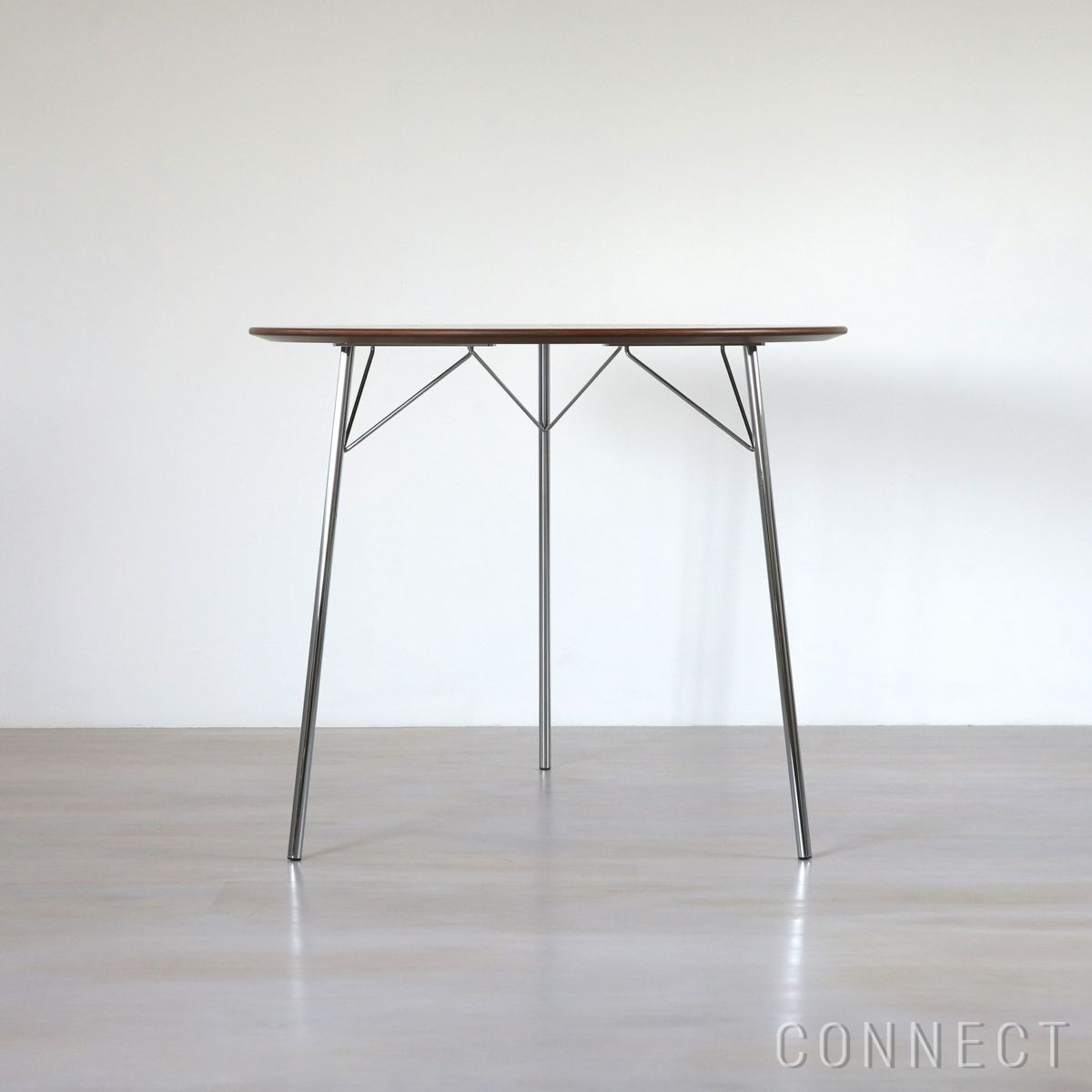 FRITZ HANSEN（フリッツ・ハンセン） / EGG TABLE（エッグテーブル） / ウォルナット / クローム脚