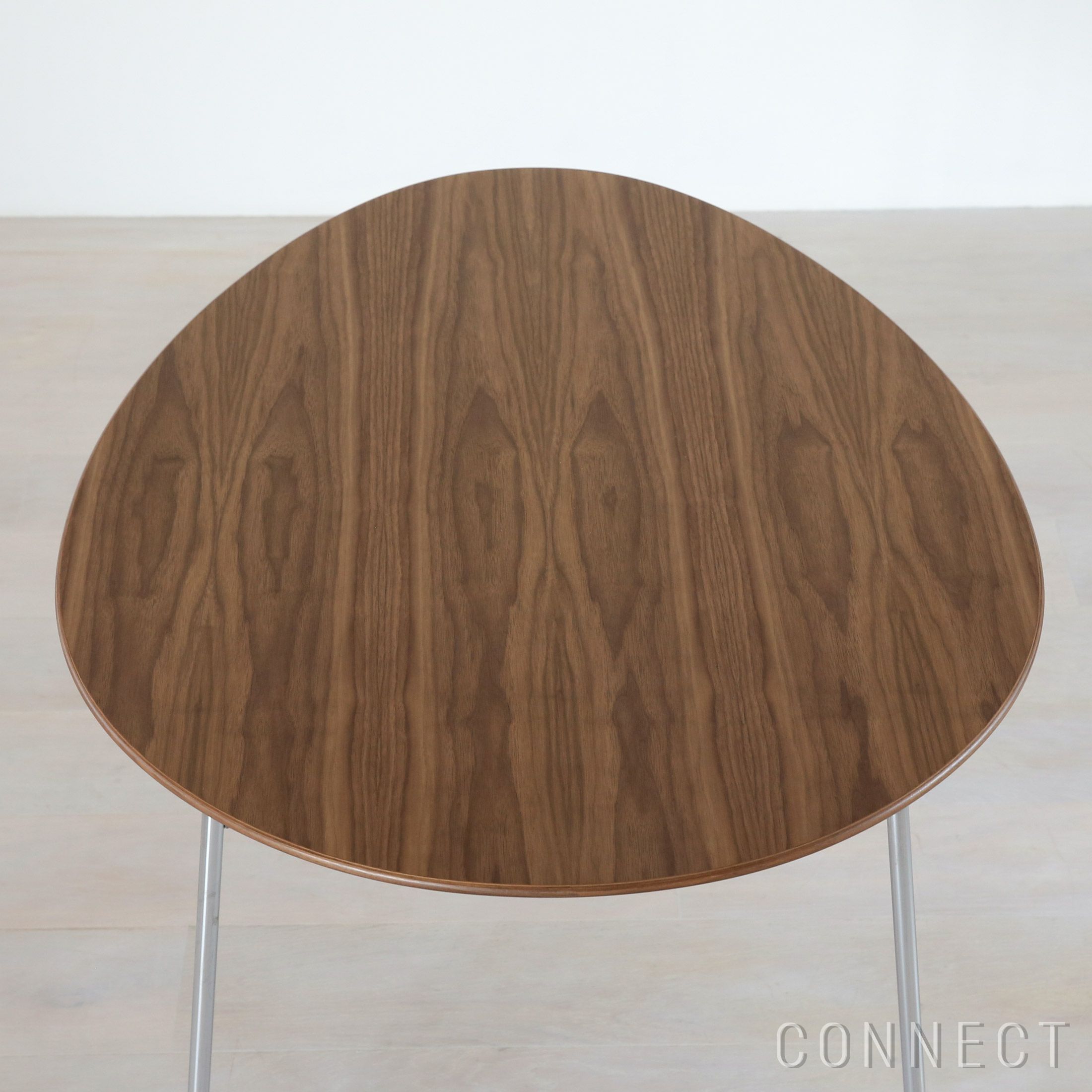 FRITZ HANSEN（フリッツ・ハンセン） / EGG TABLE（エッグテーブル） / ウォルナット / クローム脚