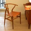 CARL HANSEN & SON （カール・ハンセン＆サン） / CH24 / Yチェア （ワイチェア）チーク材・オイル仕上げ ・レザー（Golden olive tanned leather）