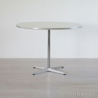 FRITZ HANSEN（フリッツ・ハンセン） / TABLE SERIES（テーブルシリーズ）A603 / スーパー円テーブル / ホワイト / クローム脚