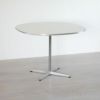 FRITZ HANSEN（フリッツ・ハンセン） / TABLE SERIES（テーブルシリーズ）A603 / スーパー円テーブル / ホワイト / クローム脚