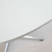 FRITZ HANSEN（フリッツ・ハンセン） / TABLE SERIES（テーブルシリーズ）A603 / スーパー円テーブル / ホワイト / クローム脚