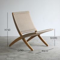 CARL HANSEN & SON （カール・ハンセン＆サン） / MG501 キューバチェア / チーク材・フラットロープ（セサミ）