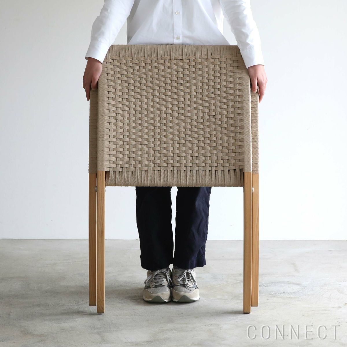 CARL HANSEN & SON （カール・ハンセン＆サン） / MG501 キューバチェア / チーク材・フラットロープ（セサミ）