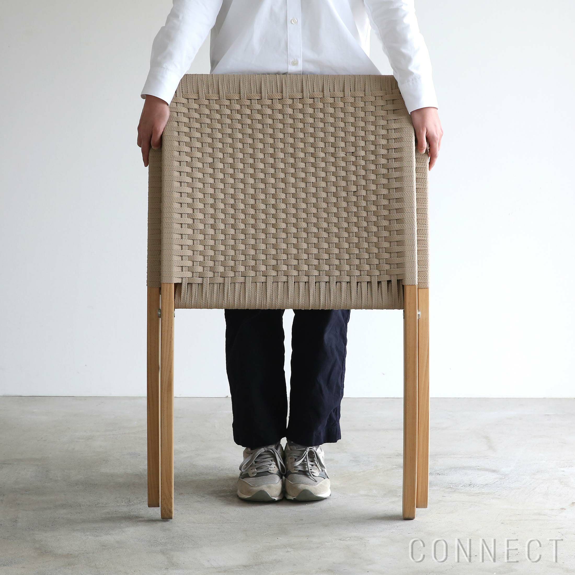 CARL HANSEN & SON （カール・ハンセン＆サン） / MG501 キューバチェア / チーク材・フラットロープ（セサミ）