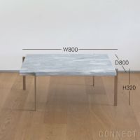 【150周年アニバーサリーモデル】FRITZ HANSEN（フリッツ・ハンセン） / PK61 / ファウスケ大理石 ロール仕上げ（グレーホワイト） / コーヒーテーブル