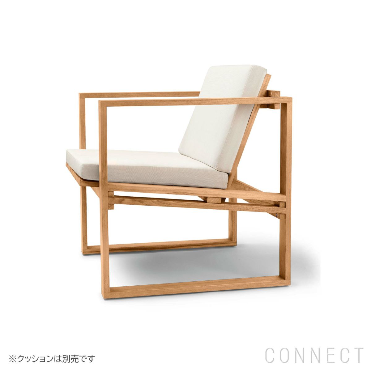 CARL HANSEN & SON （カール・ハンセン＆サン） / BK11 LOUNGE CHAIR（ラウンジチェア） / チーク材・無塗装 / INDOOR-OUTDOOR（屋外・アウトドア用）