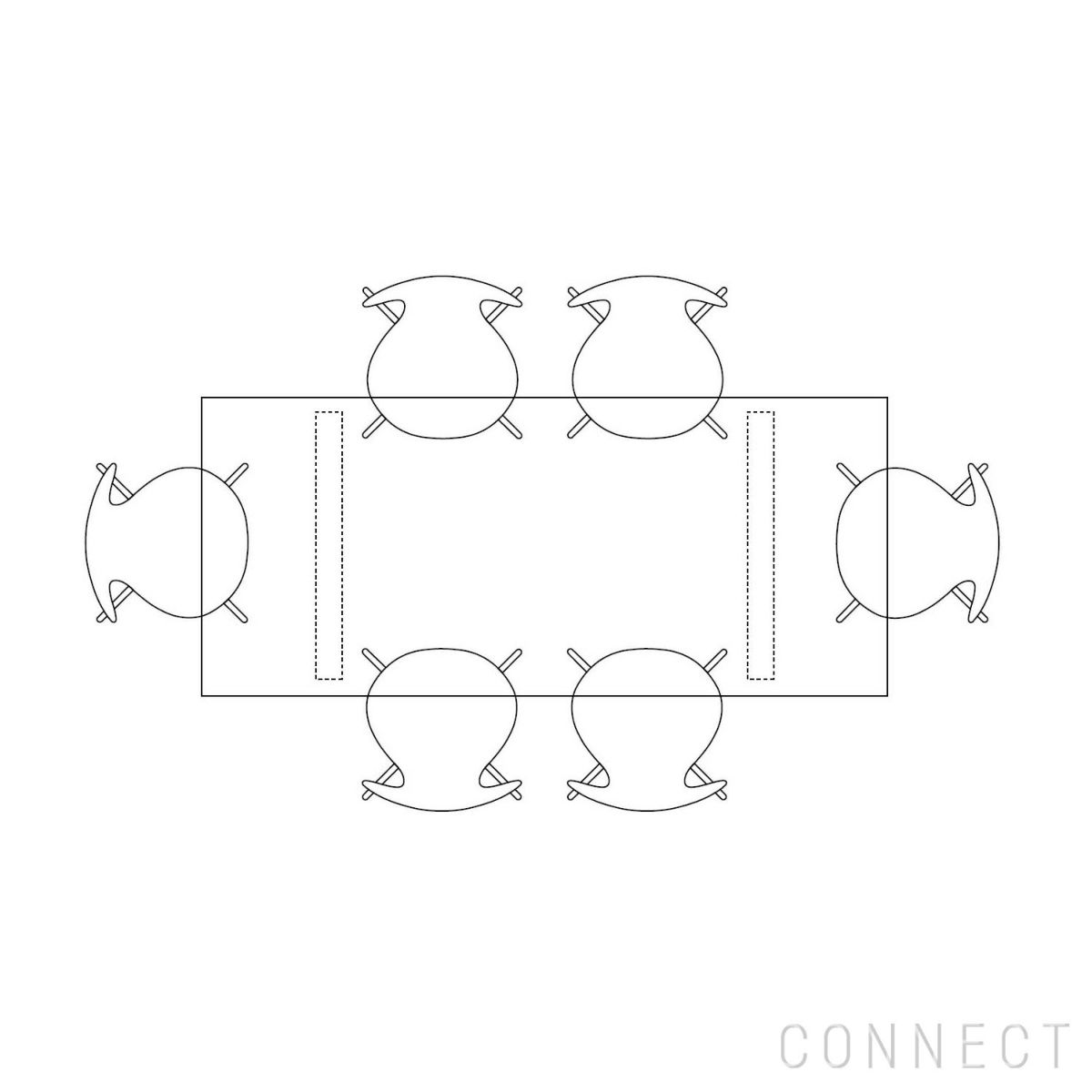 FRITZ HANSEN（フリッツ・ハンセン） / ESSAY（エッセイテーブル） / CM21 / オーク材・ナチュラルオイル仕上げ