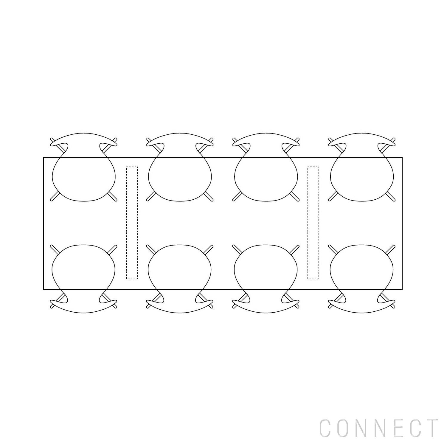 FRITZ HANSEN（フリッツ・ハンセン） / ESSAY（エッセイテーブル） / CM27 / オーク材・ナチュラルオイル仕上げ