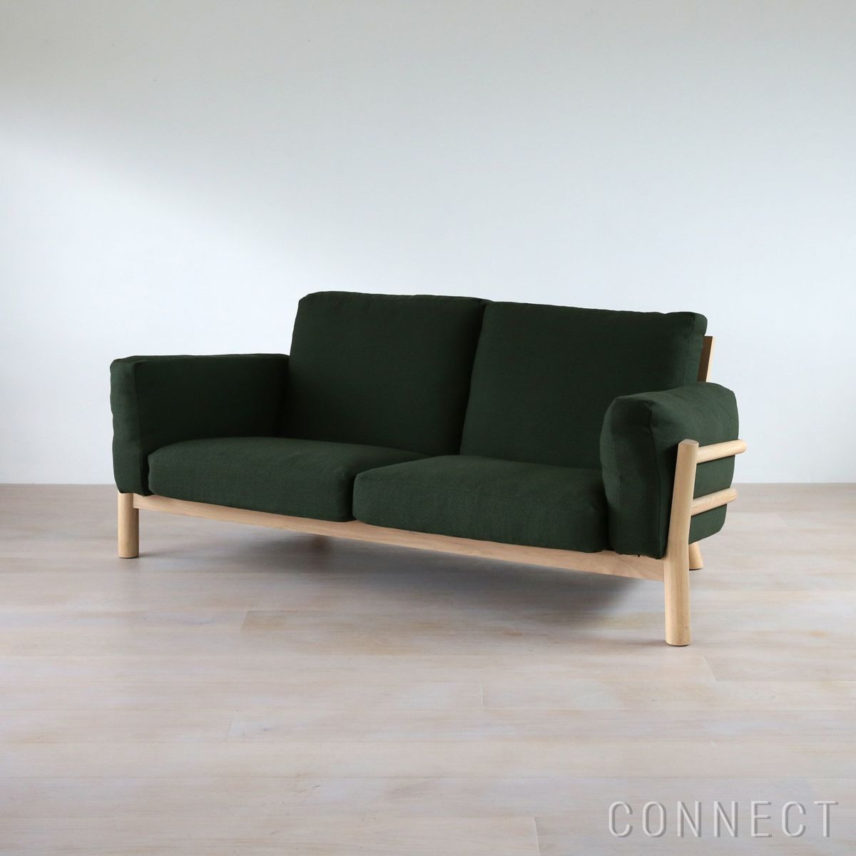 【アウトレット】KARIMOKU NEW STANDARD（カリモク ニュースタンダード） / CASTOR SOFA （キャストールソファ）/ 2-SEATER / PURE OAK （2シーター / ピュアオーク）/Vidar972